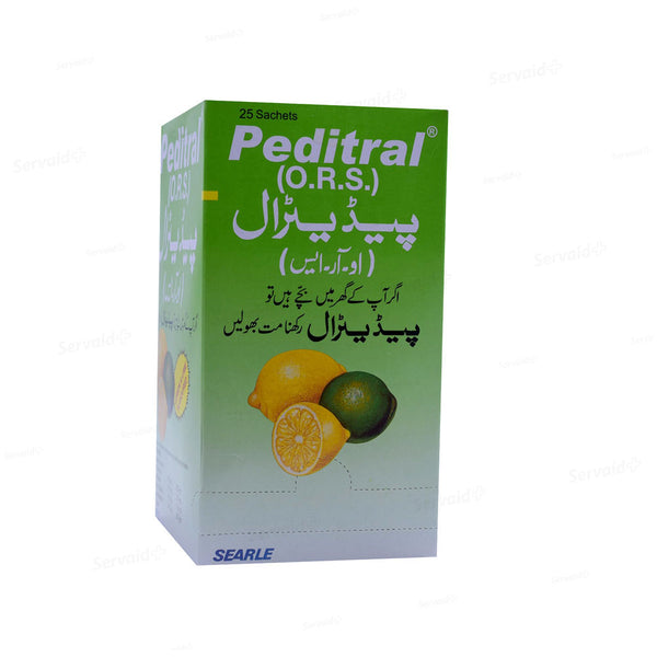 PEDITRAL LEMON 30GM SACHET 25s