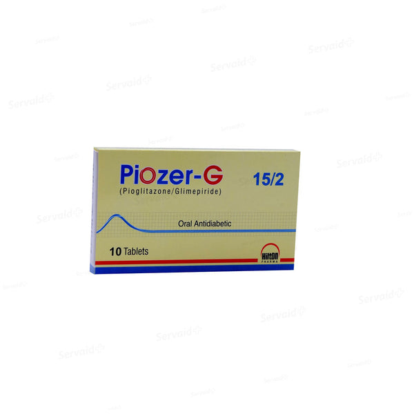 PIOZER G 15/2MG TAB
