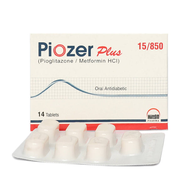PIOZER PLUS 15MG 850MG TAB