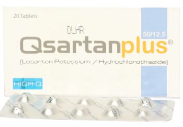 QSARTAN PLUS 50MG 12.5MG TAB 20s