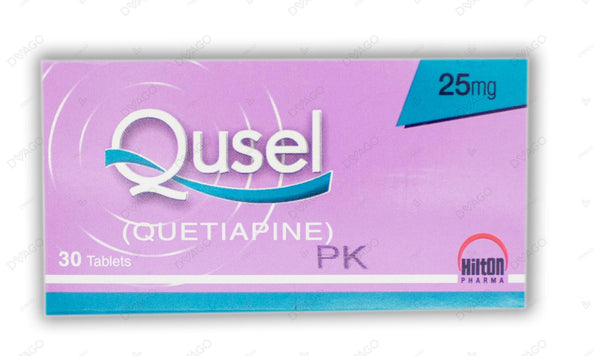 QUSEL 25MG TAB