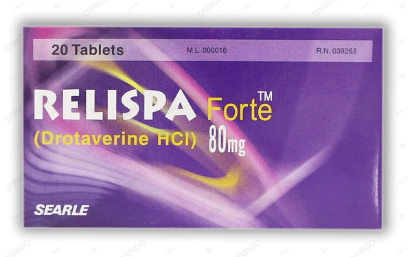 RELISPA FORT 80MG TAB