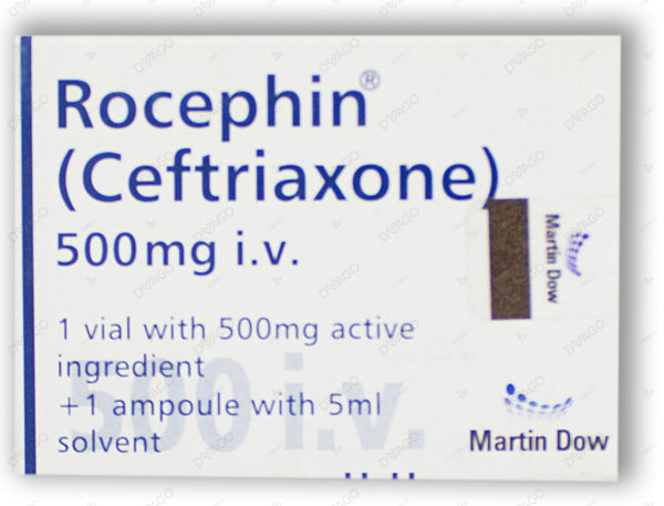 ROCEPHIN 500MG IV INJ