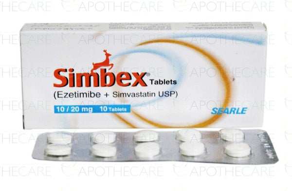 SIMBEX 10MG 20MG TAB 10s