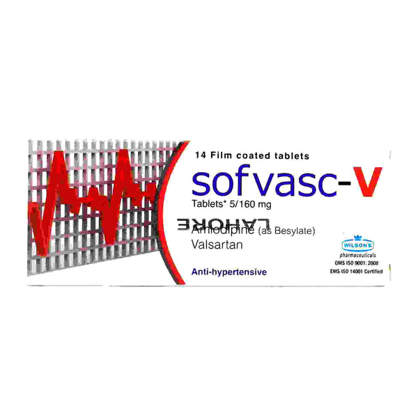 SOFVASC V 5MG 160MG TAB