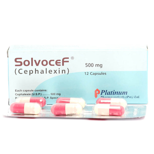 SOLVOCEF 500 CAPS