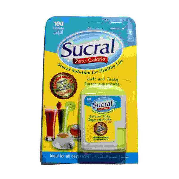 SUCRAL ZERO CALORIE 100 TABLETS