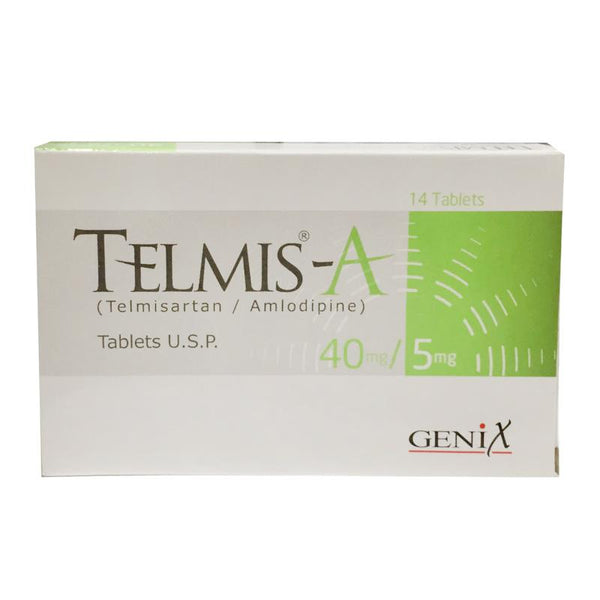 TELMIS A 40MG 5MG TAB 14s