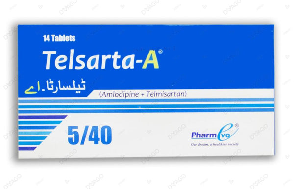 TELSARTA A 5MG 40MG TAB 14s