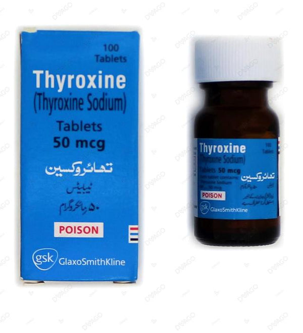 THYROXINE 50MG TAB 100S