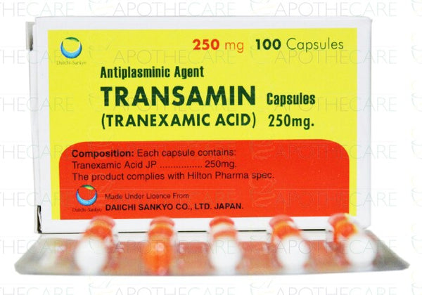 TRANSAMIN 250MG CAP