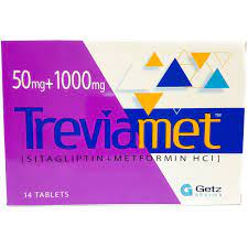 TREVIA MET 50 1000MG TAB 28s