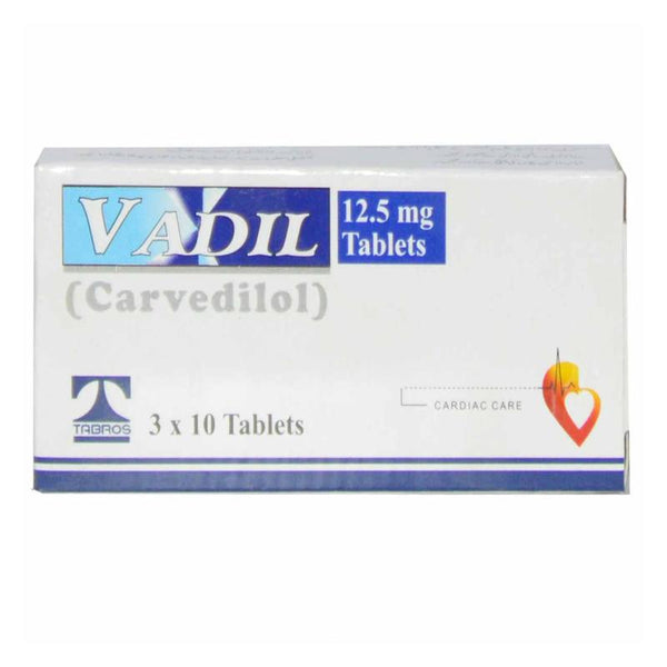 VADIL 12.5MG TAB
