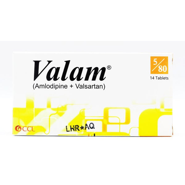 VALAM 5MG 80MG TAB 14s