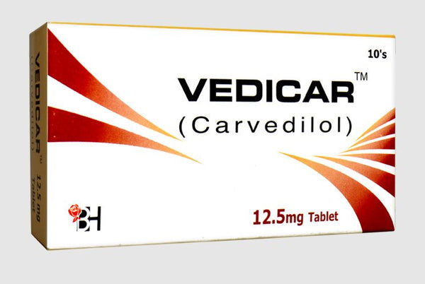 VEDICAR 12.5 MG TAB