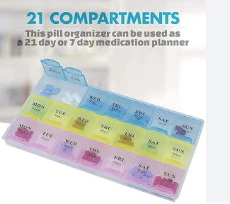 PILL BOX 21 DAYS