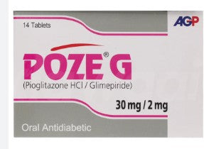 POZE G 30MG 2MG TAB (14s)