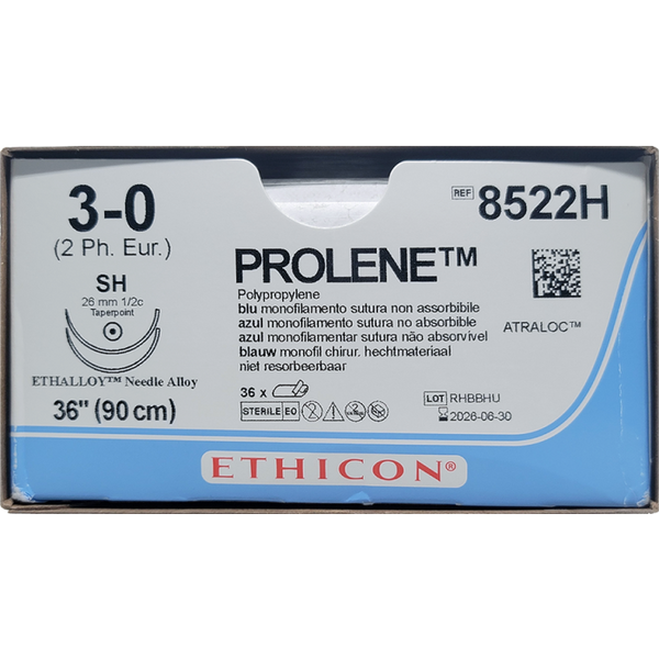 PROLENE 3/0 26MM RB 36s