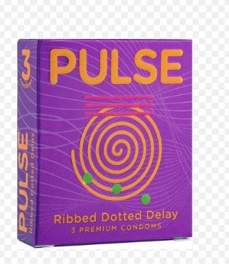 PULSE CONDOM PURPLLE (3S)