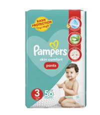 Pampers Skin Comfort Pants Size 3 Midi Diaper