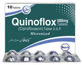 QUINOFLOX 500MG TAB 10S