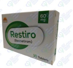 RESTIRO 60MG TAB 10s