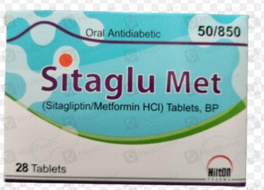 SITAGLU MET 50/ 850 MG 28S TAB