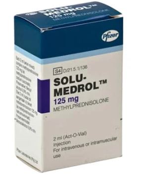 SOLU MEDROL 125MG INJ