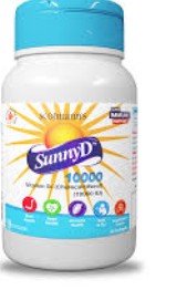 SUNNY D 10000 IU 30s BOTTEL