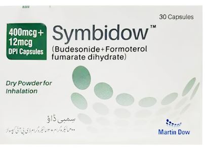SYMBIDOW 400MCG+12MG