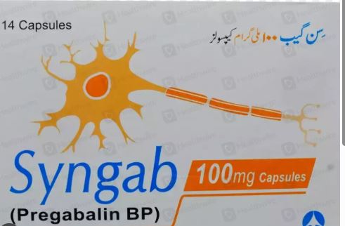 SYNGAB 100 MG CAP (14S)
