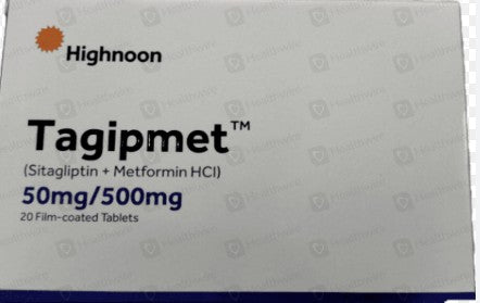 TAGIP MET 50 500MG TAB 20s