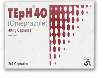 TEPH 40 CAPSULES 14S