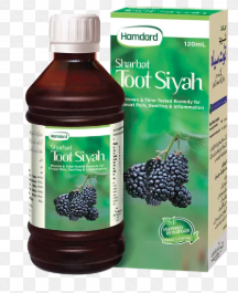 TOOT SIYAH HAMDARD 120ML