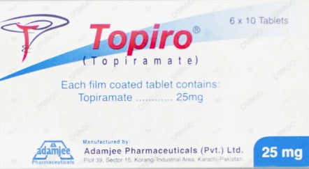 TOPIRO 25MG TAB (60s)
