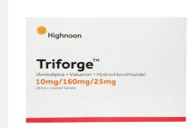 TRIFORGE 10MG 160MG 25MG TAB 28s