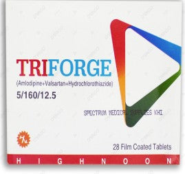 TRIFORGE 5MG 160MG 12.5MG TAB
