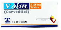 VADIL 3.125MG TAB (30s)
