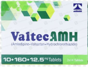 VALTEC AMH 10MG 160MG 12.5MG TAB 28s