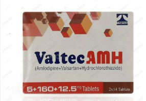 VALTEC AMH 5MG 160MG 12.5MG TAB (28s)