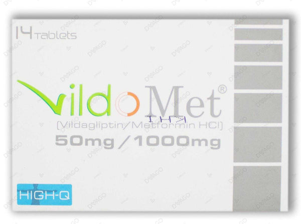 VILDOMET 50MG 1000MG TAB
