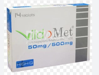 VILDOMET 50MG 500 MG TAB