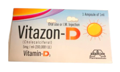 VITAZON D INJ 2LAC IU 1s