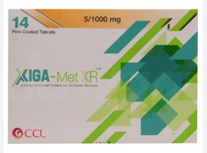 XIGA MET XR 5MG 1000MG TAB 14s