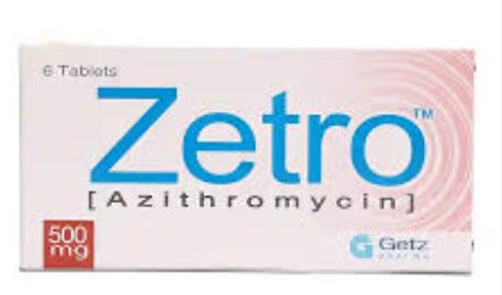 ZETRO 500MG TABLET