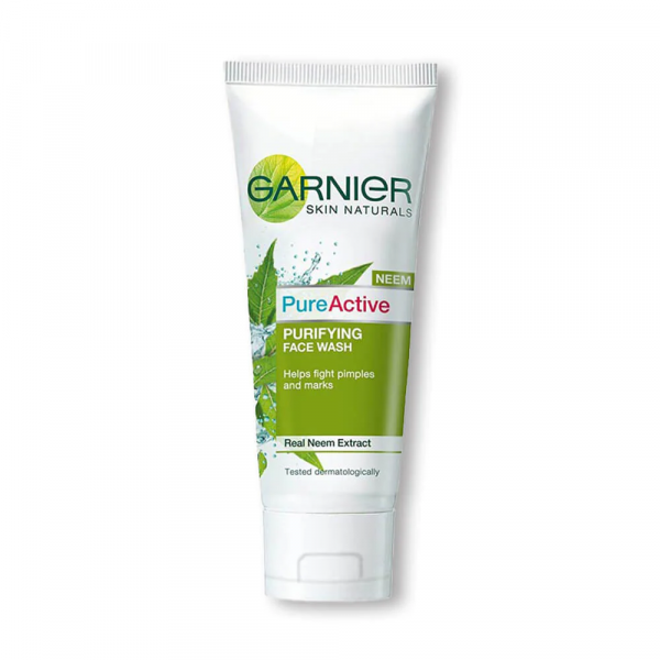 NEEM PURE ACTIVE FACE WASH 100ML GARNIER
