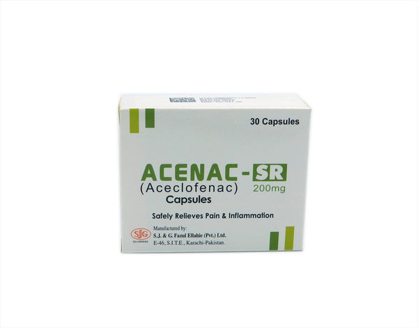 ACENAC SR 200MG CAP