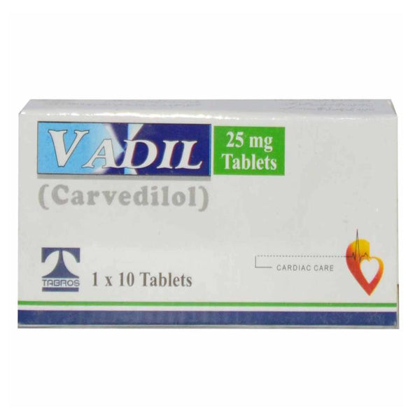 VADIL 25MG TAB (30s)